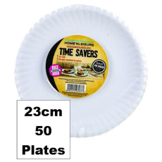 Paper Plates 23cm - Pack of 50's